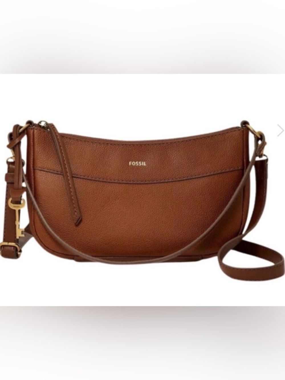 Fossil Skylar Baguette Leather Crossbody Bag, 
NWT